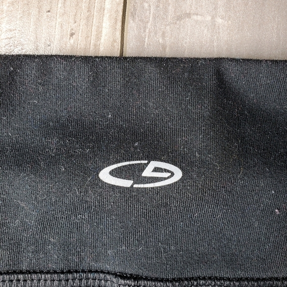 C9 by Champion Black DuoDry Criss-Cross Cutout Women's Size Medium Leggings EUC - Picture 9 of 11